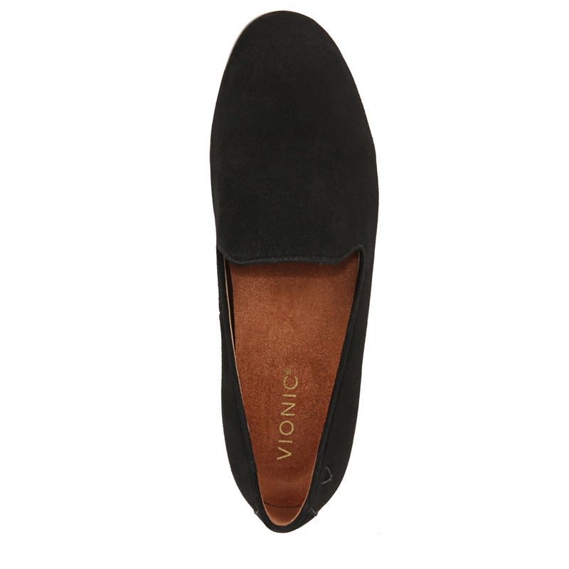 Vionic Womens Willa Loafer Black Suede 7 M - Image 5